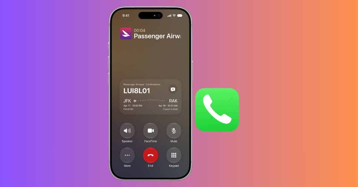 I tried iOS 27’s Call Context feature. It found my booking code during a call