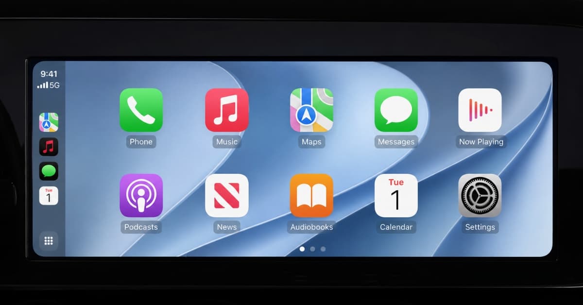 Download Apple CarPlay 27 wallpapers in 4K