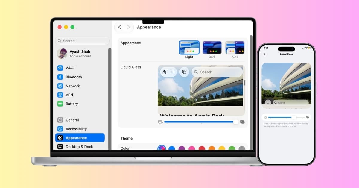 Apple finally lets you control Liquid Glass in iOS 27 and macOS 27