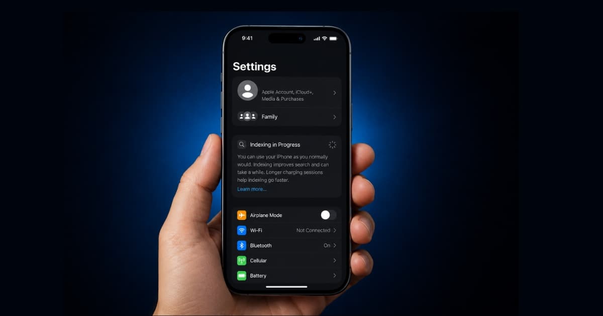 I fixed my iPhone stuck on “Indexing in Progress.” Here’s what actually worked