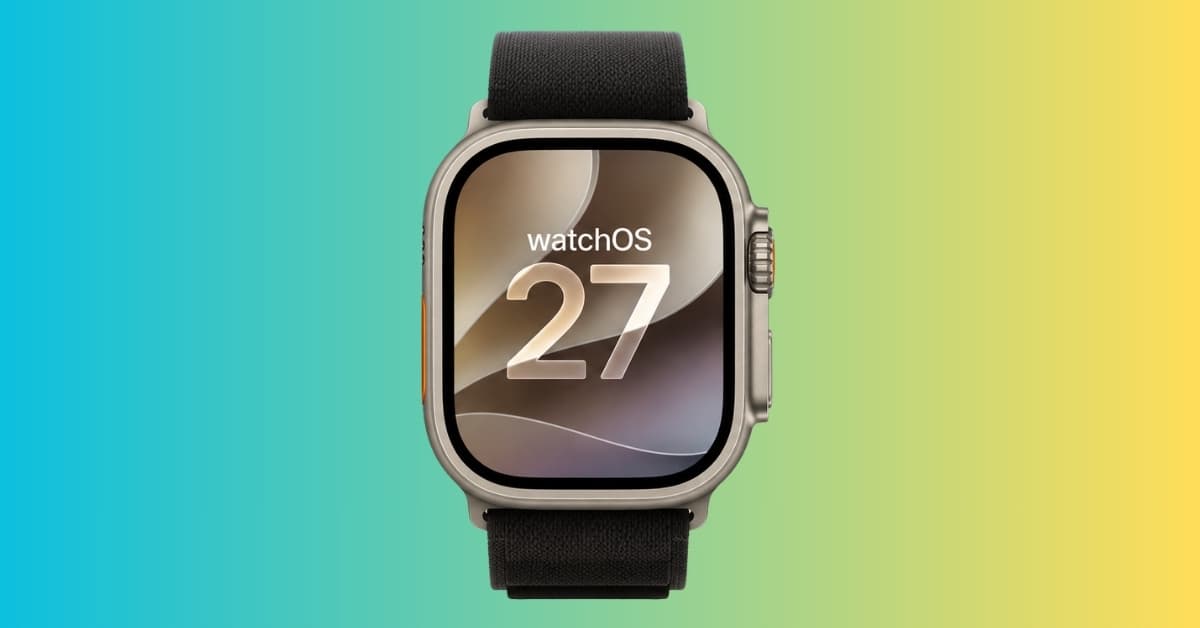 Install watchOS 27 on apple watch