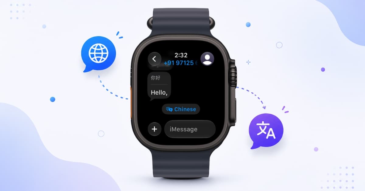 Live Translation feature in watchOS 27