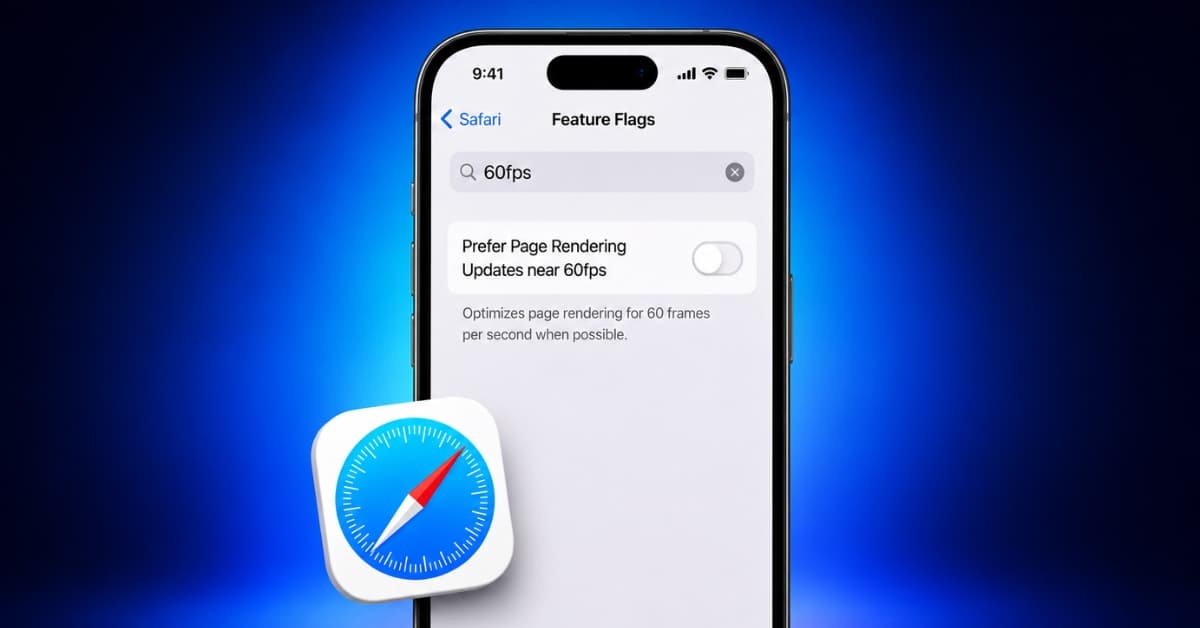 Your iPhone’s ProMotion display Is being held back by this hidden Safari setting