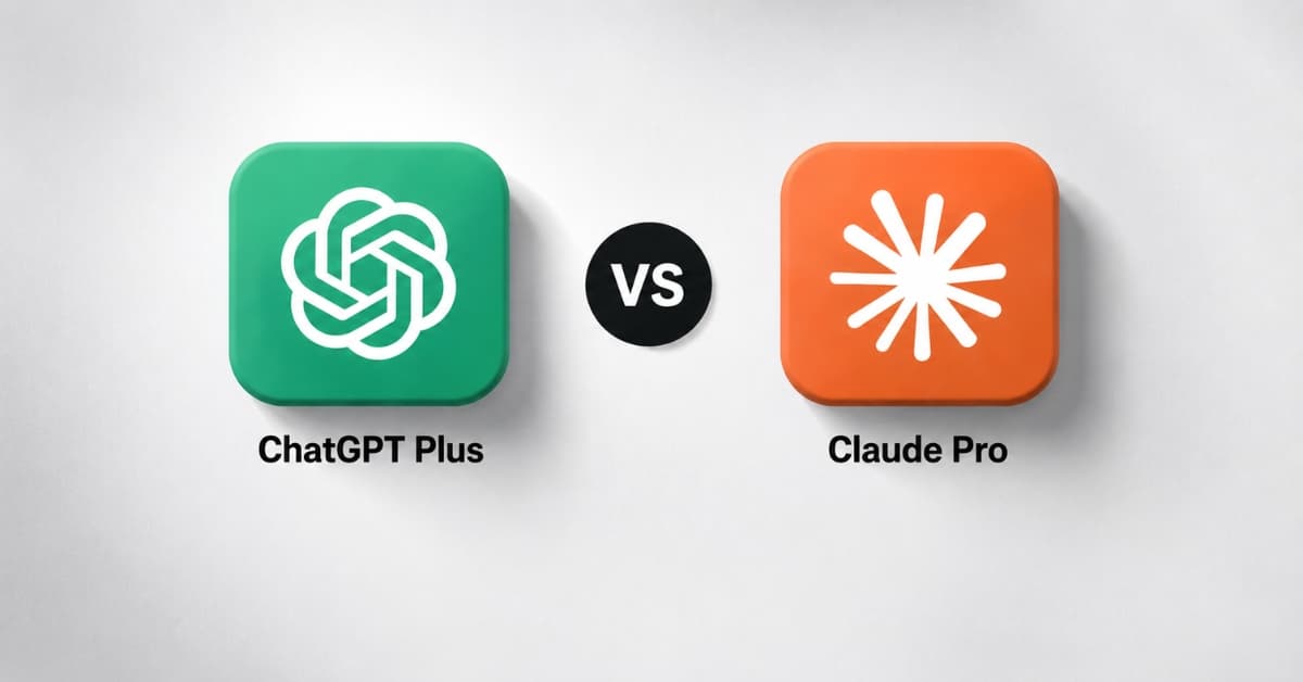 ChatGPT Plus vs. Claude Pro: Which $20 subscription actually earns its keep?