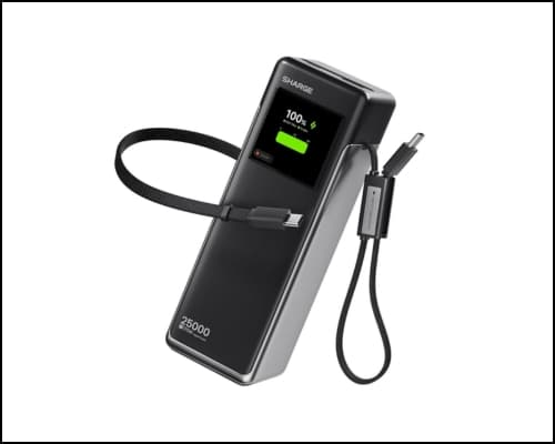 SHARGE HyperTower 25,000mAh Portable Charger