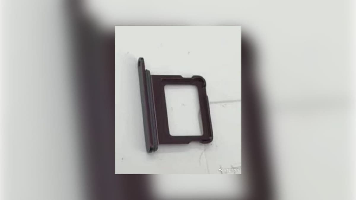 SIM tray Image shared by leaker Ice Universe