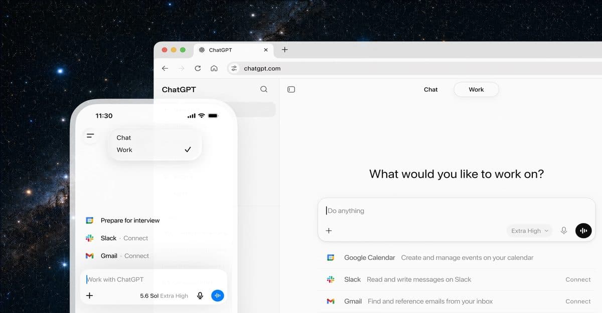 OpenAI launches ChatGPT Work agent with GPT-5.6 models