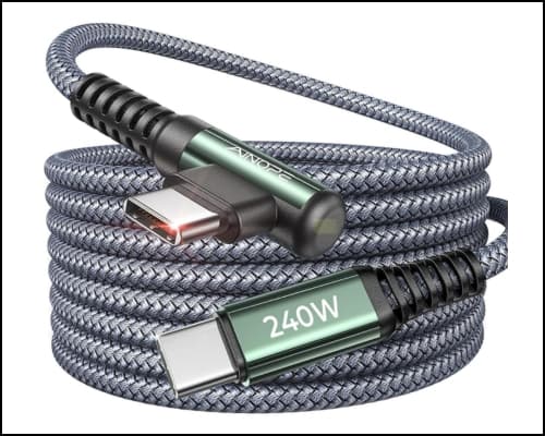 AINOPE Right Angle USB-C Cable