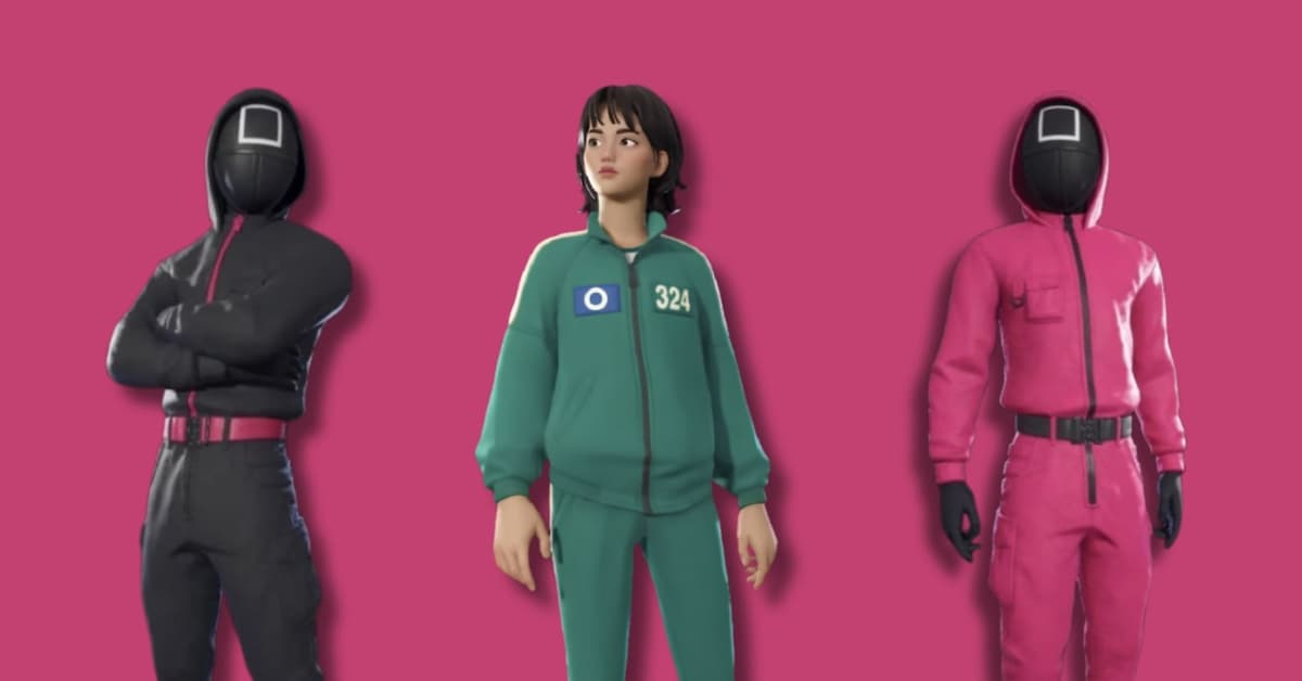 Squid Game skins return to Fortnite