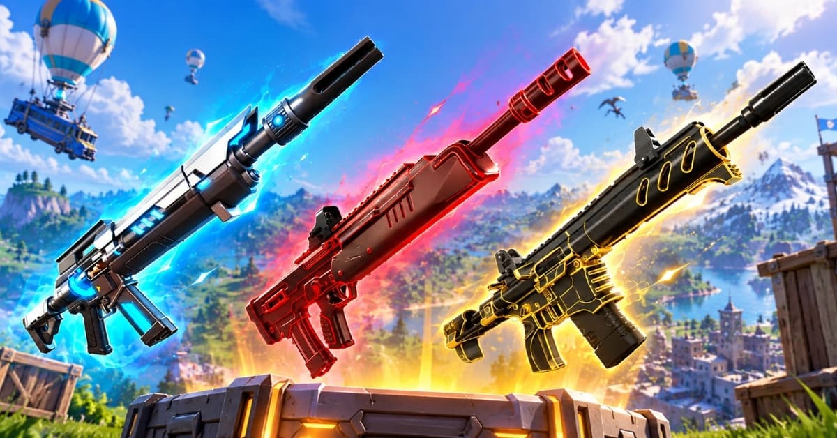 All Exotic Weapons in Fortnite and how to get them