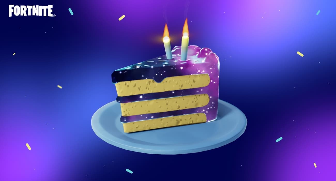 Birthday cake slice fortnite