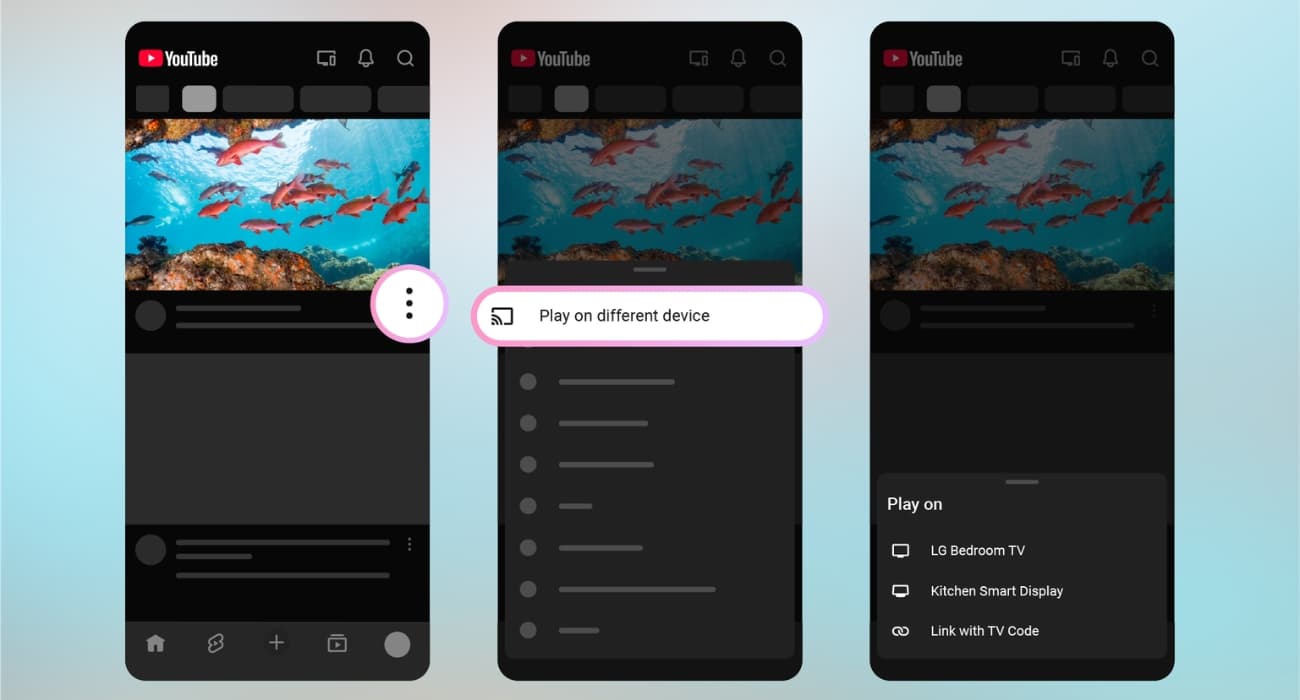 Casting YouTube to my TV without the same wi-fi