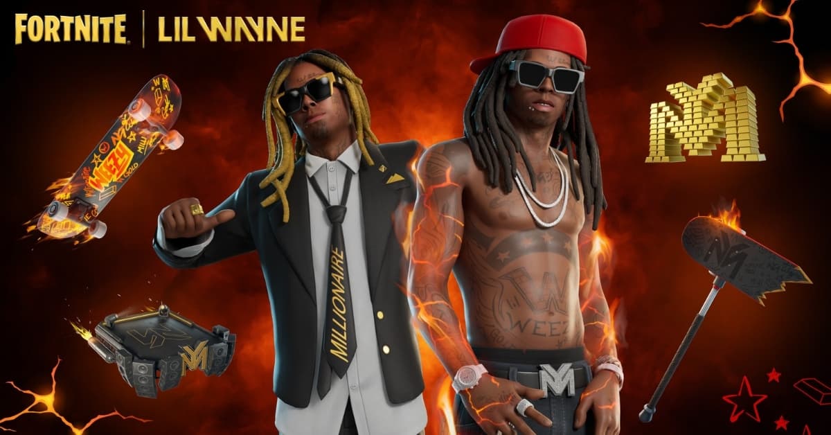 Lil Wayne skins in Fortnite: How to get them and all cosmetics