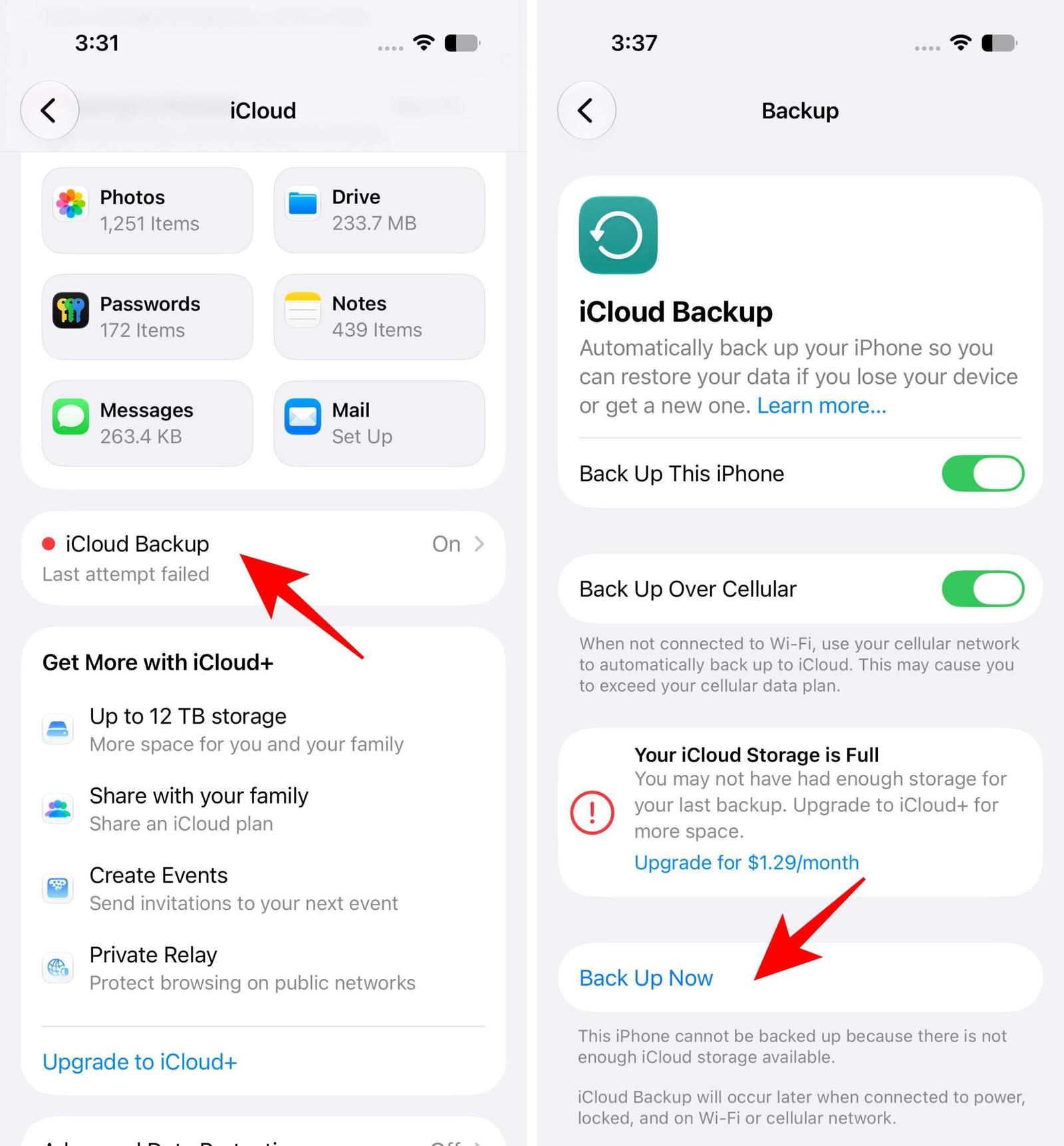 Recover permanently deleted photos from iCloud