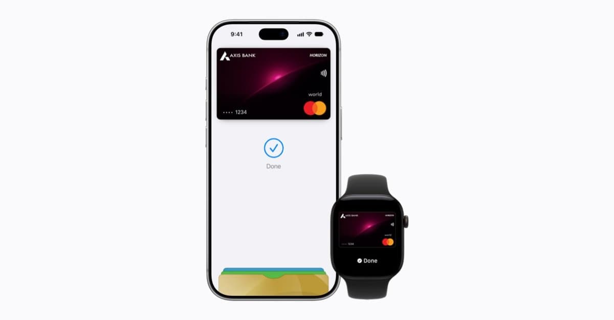 Apple Pay launches in India with Axis Bank credit cards