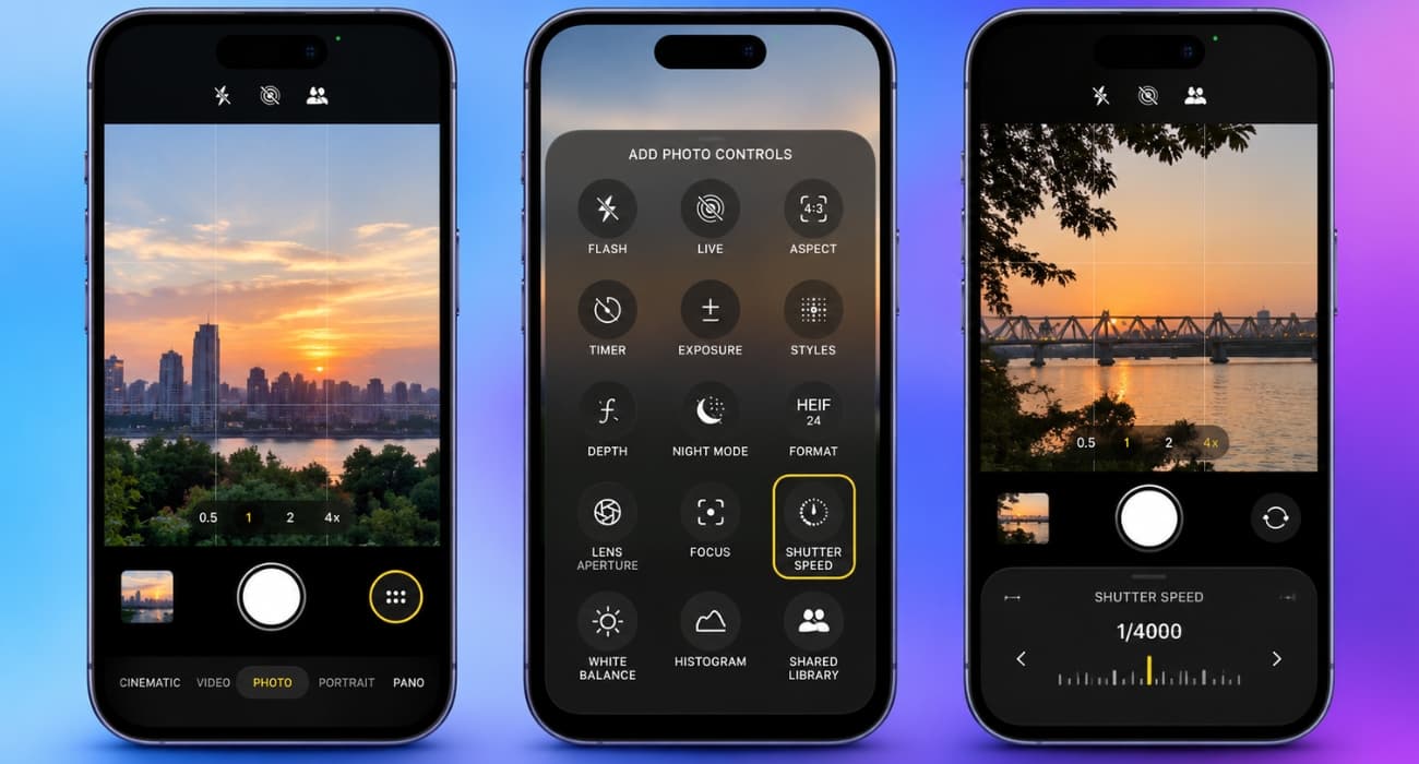 iPhone 18 pro real manual camera controls