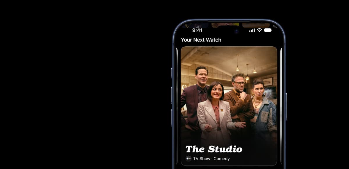 iPhone 18 Pro displaying a streaming video scene