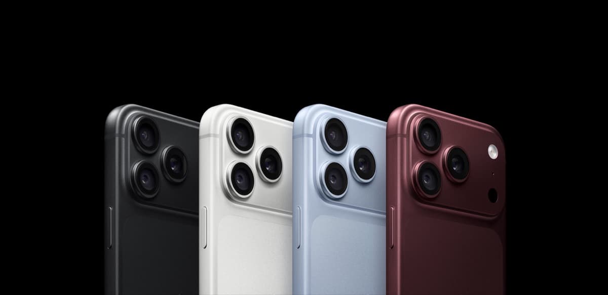 iPhone 18 Pro rear designs in black, silver, glacier, and burgundy