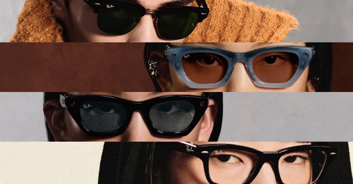 Meta unveils camera-free Ray-Bans and a pocket-sized Muse Charm