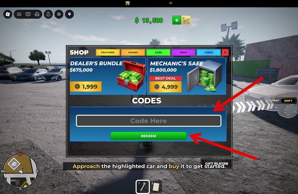 redeem Junk Mechanics codes in Roblox