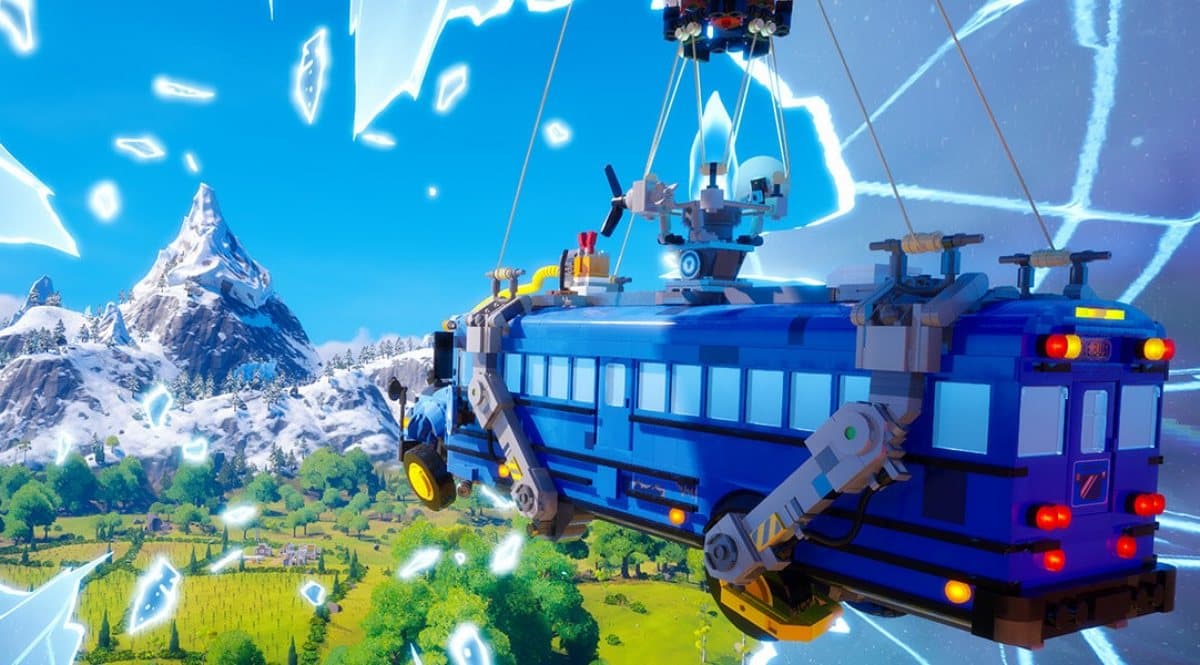 Battle Bus Lego Fortnite