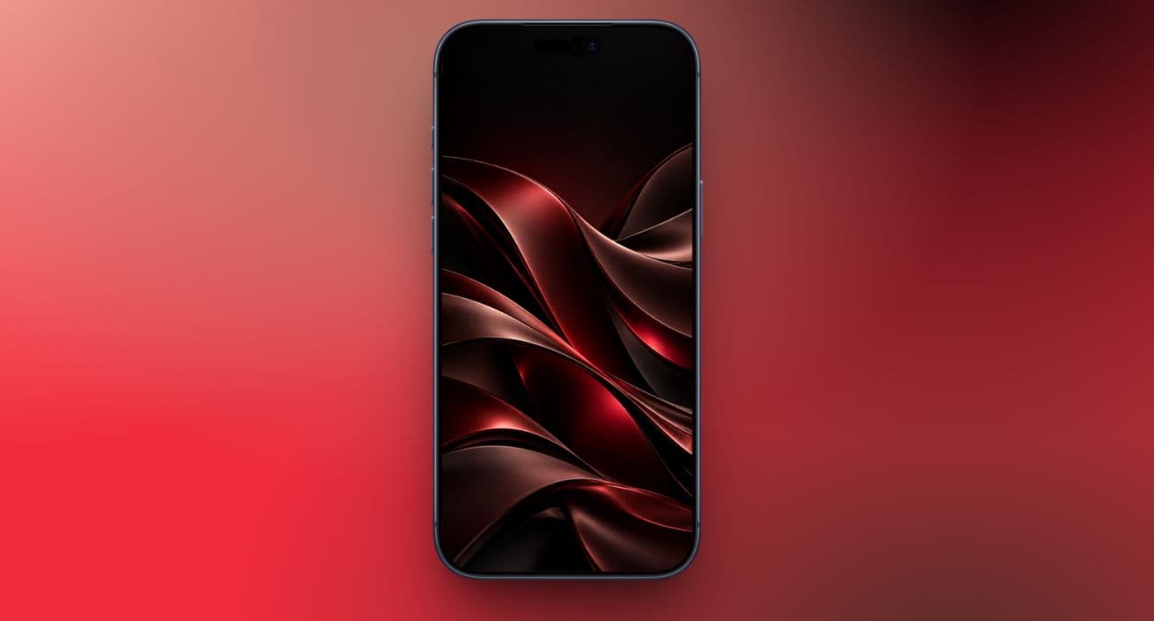 Burgundy abstract 3D wallpaper 