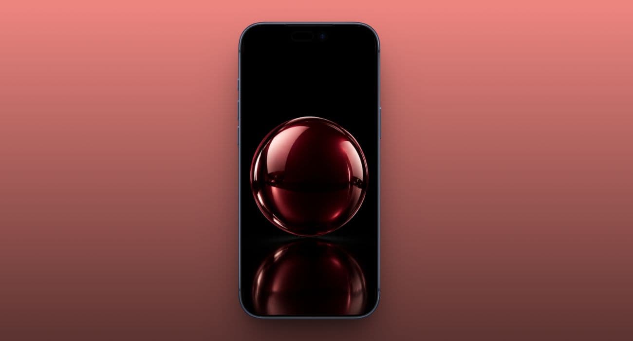 Burgundy chrome reflection 
