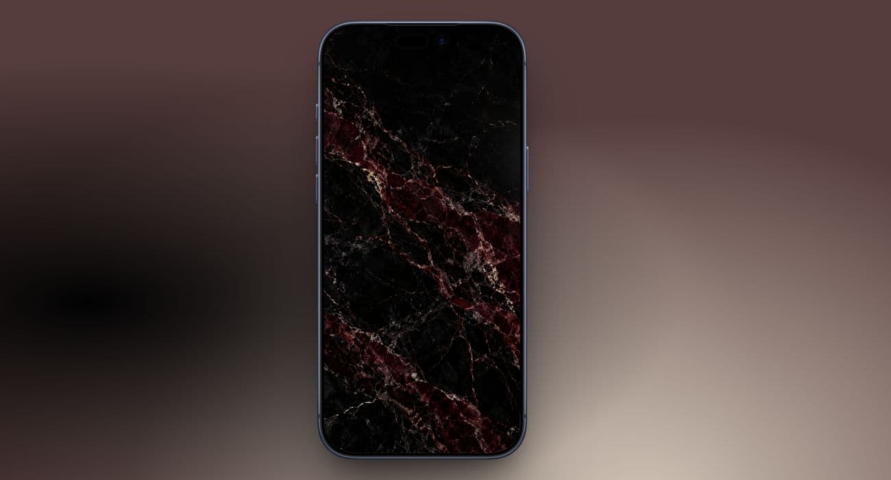Burgundy marble surface