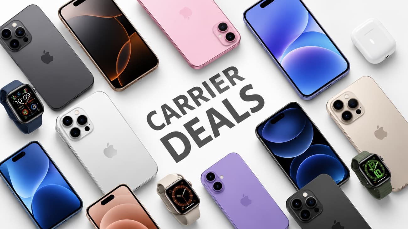 Carrier iPhone deals