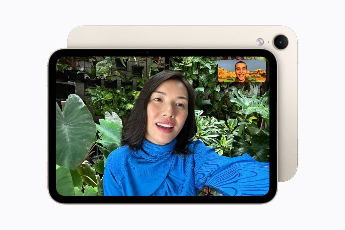 FaceTime calls feel more natural with 12MP Center Stage front camera