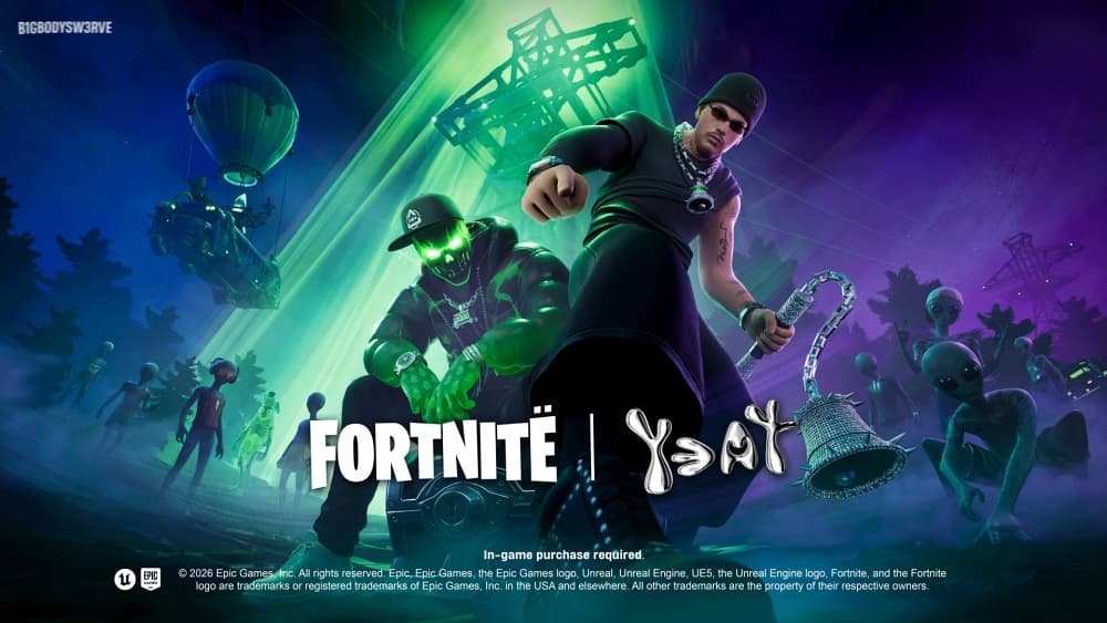 Fortnite x Yeat collab
