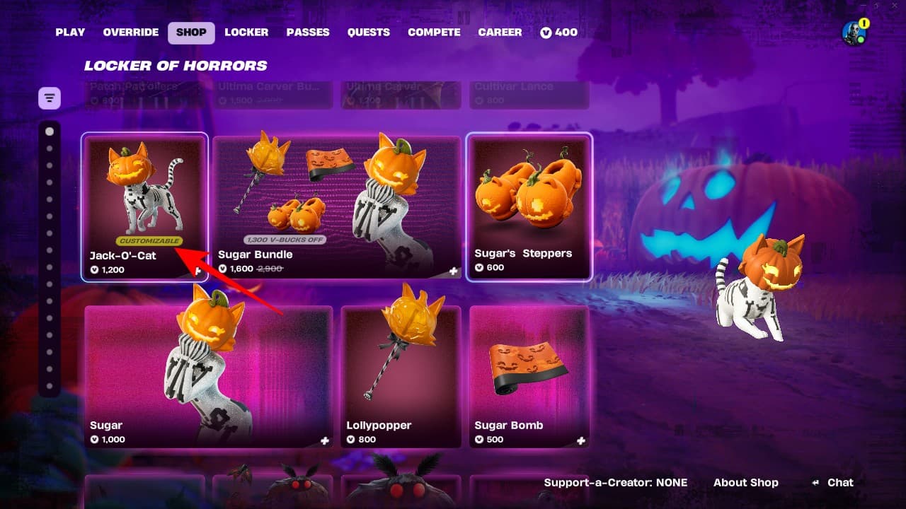 Fortnitemares Section Fortnite