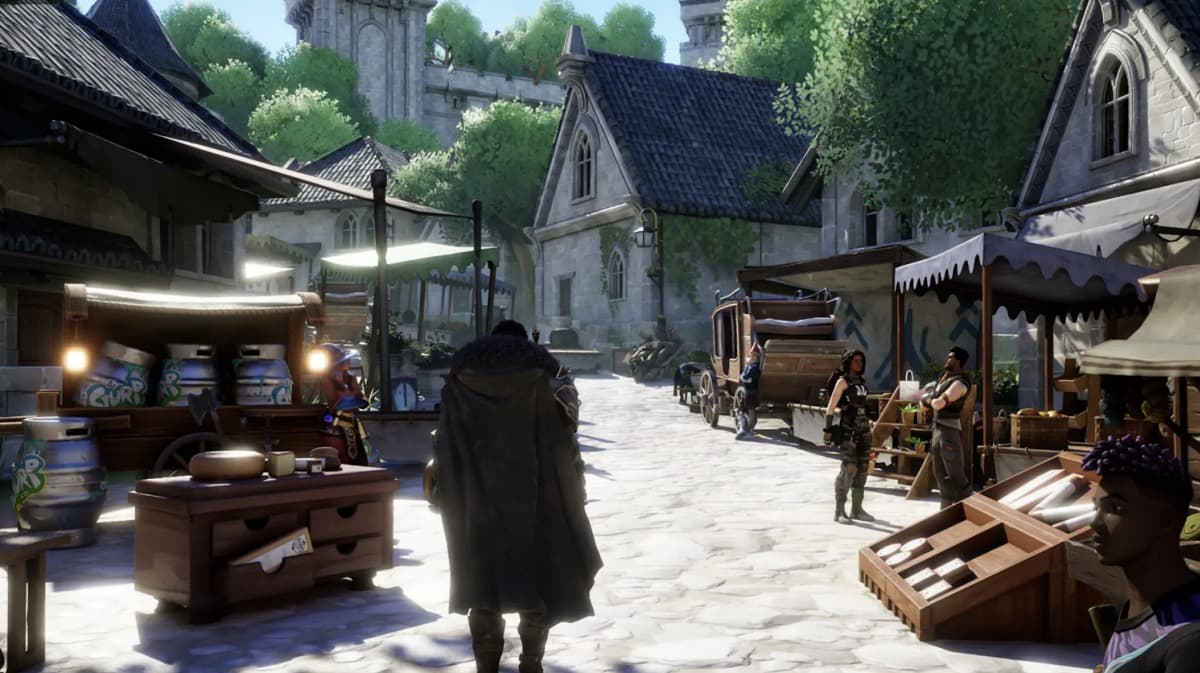 Market in Aetheria Map Fortnite