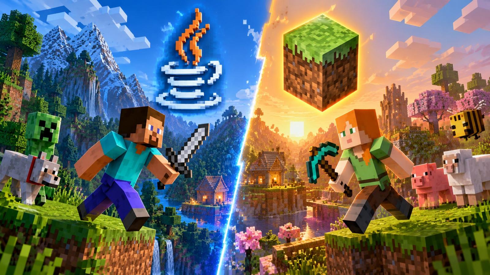 Minecraft Java vs. Bedrock Edition: What’s the difference?