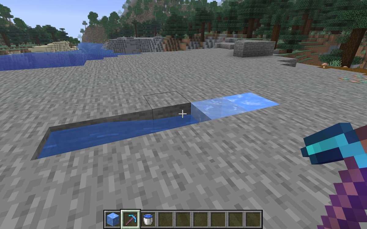 Obtain Brittle Ice in Minecraft