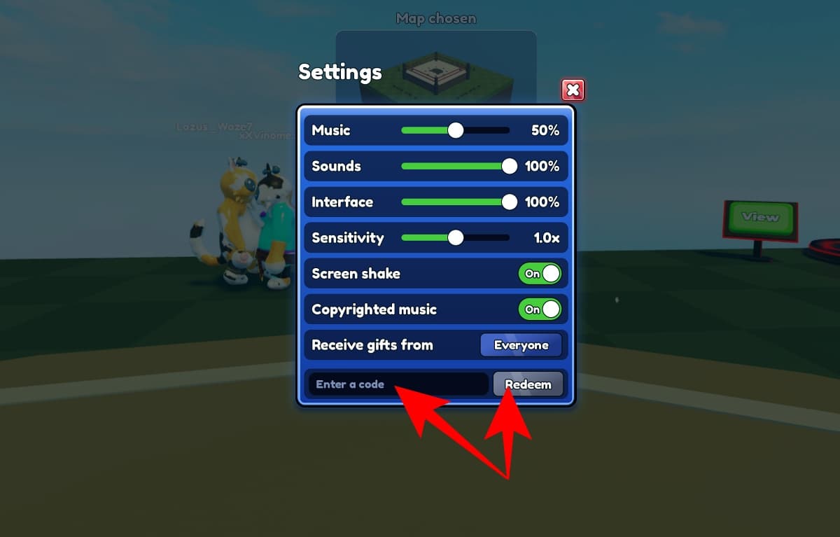 Redeem Cat Battles codes in Roblox