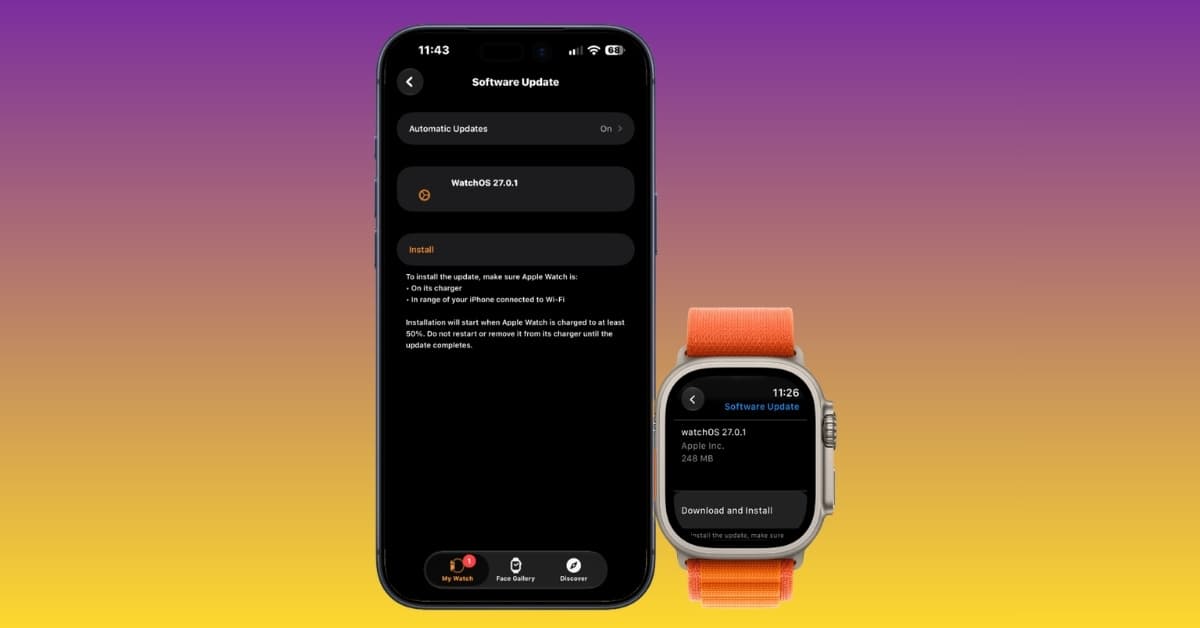 Unable to update watchOS 27 on Apple Watch? Here’s how to fix it quickly