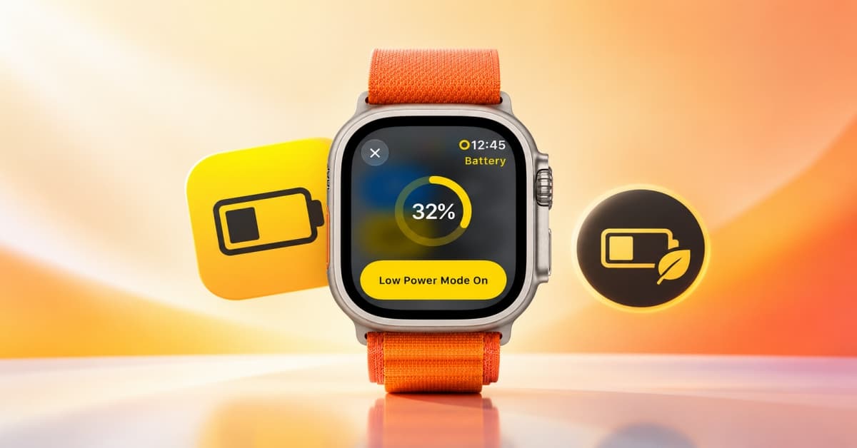 Use Low Power Mode on Apple Watch