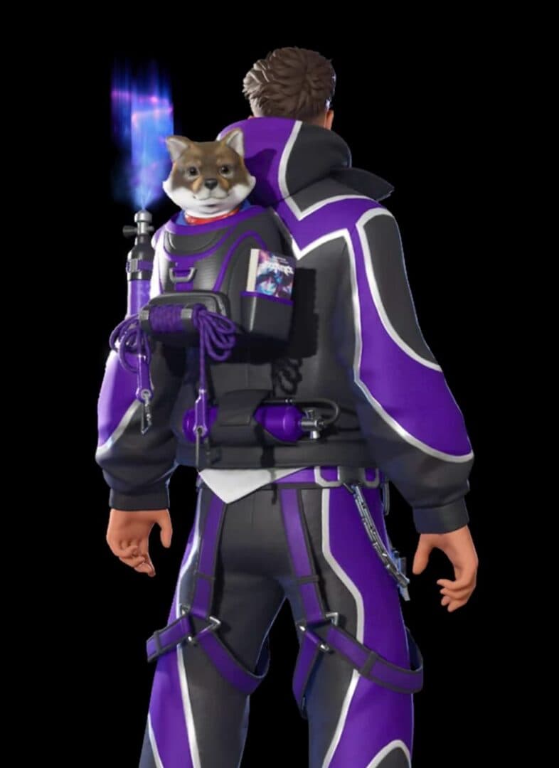 Ace's Cozy Pack back bling