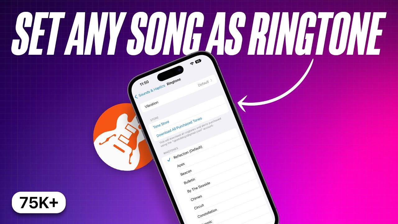 How to Set any Song as Ringtone on iPhone in 2024 (No Computer Required)