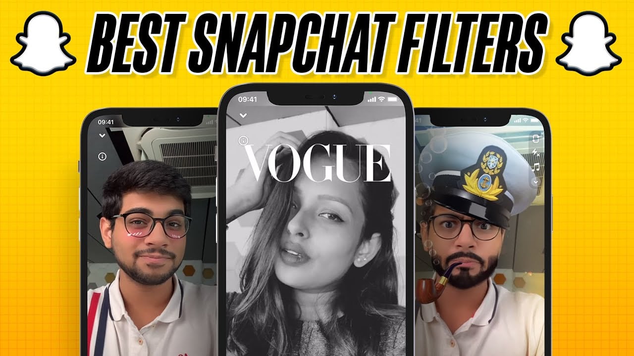 10 Best Snapchat Filters in 2022 for Selfies, Guys, Photography, and more🔥