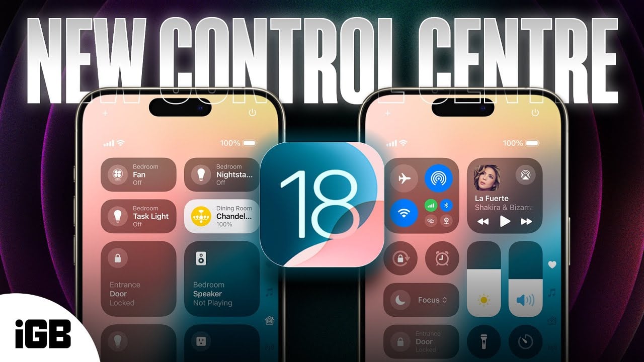 How to Use iOS 18 Control Center on iPhone: Customize Them All 🔥🔥