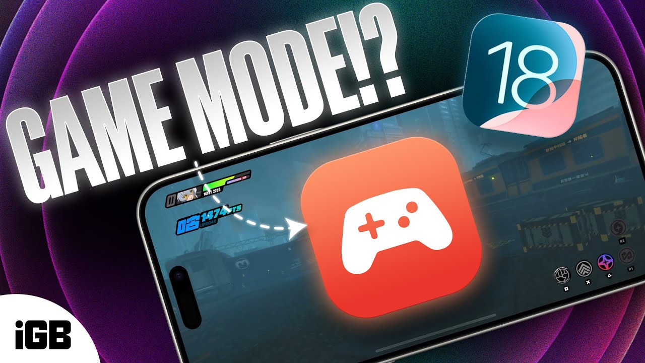 What is Game Mode in iOS 18? 🎮 🕹️ 👾