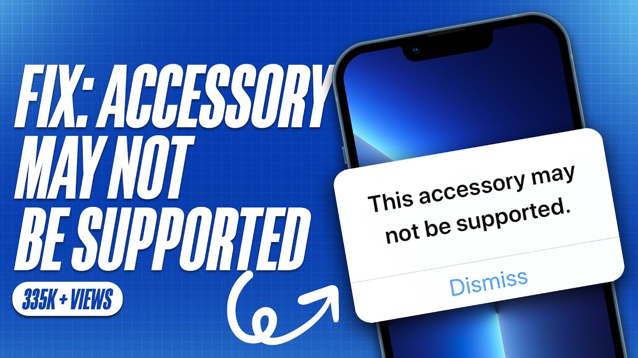 Fix: This Accessory May Not Be Supported on iPhone or iPad