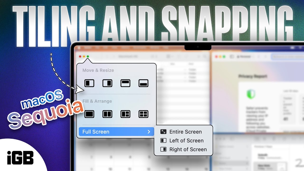 macOS Sequoia Window Tiling: Mastering Window Snapping Like a Pro! 🔥💻