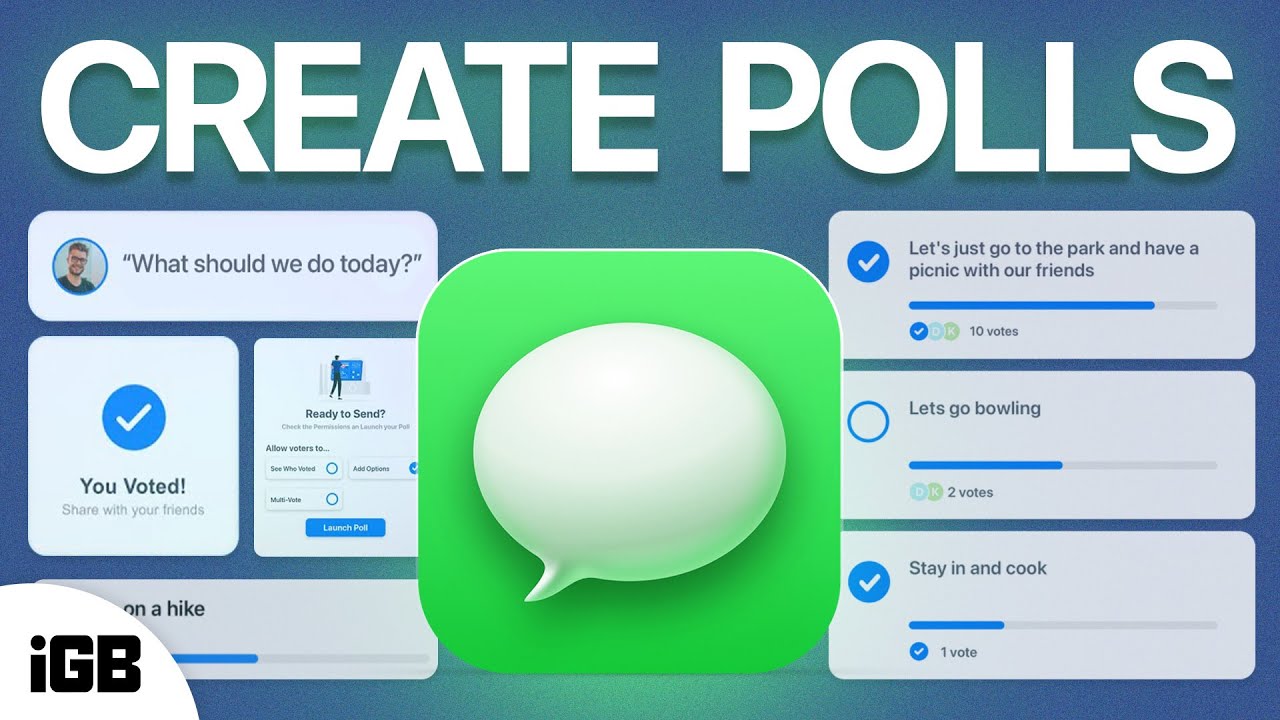 How to Create a Poll in iMessage on iPhone and iPad 💬