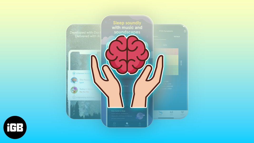 Best mental health apps for iPhone in 2024 iGeeksBlog