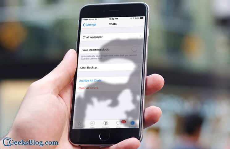 How to Restore Deleted WhatsApp Chat Messages on iPhone