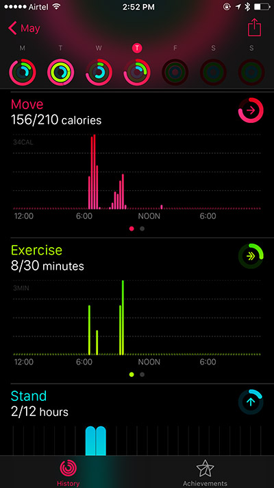 View Workout Details on iPhone