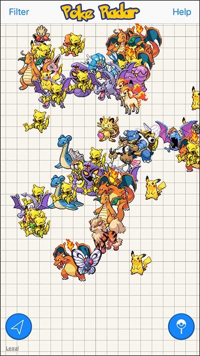 Find All Pokemon on iPhone